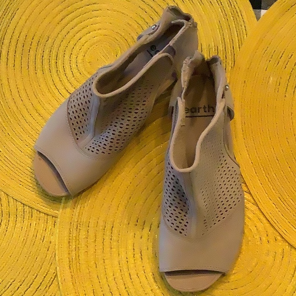 Earth suede bootie